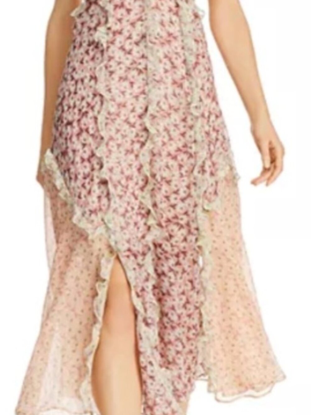 Rebecca Taylor Lucia Fleur Floral Midi Dress 6